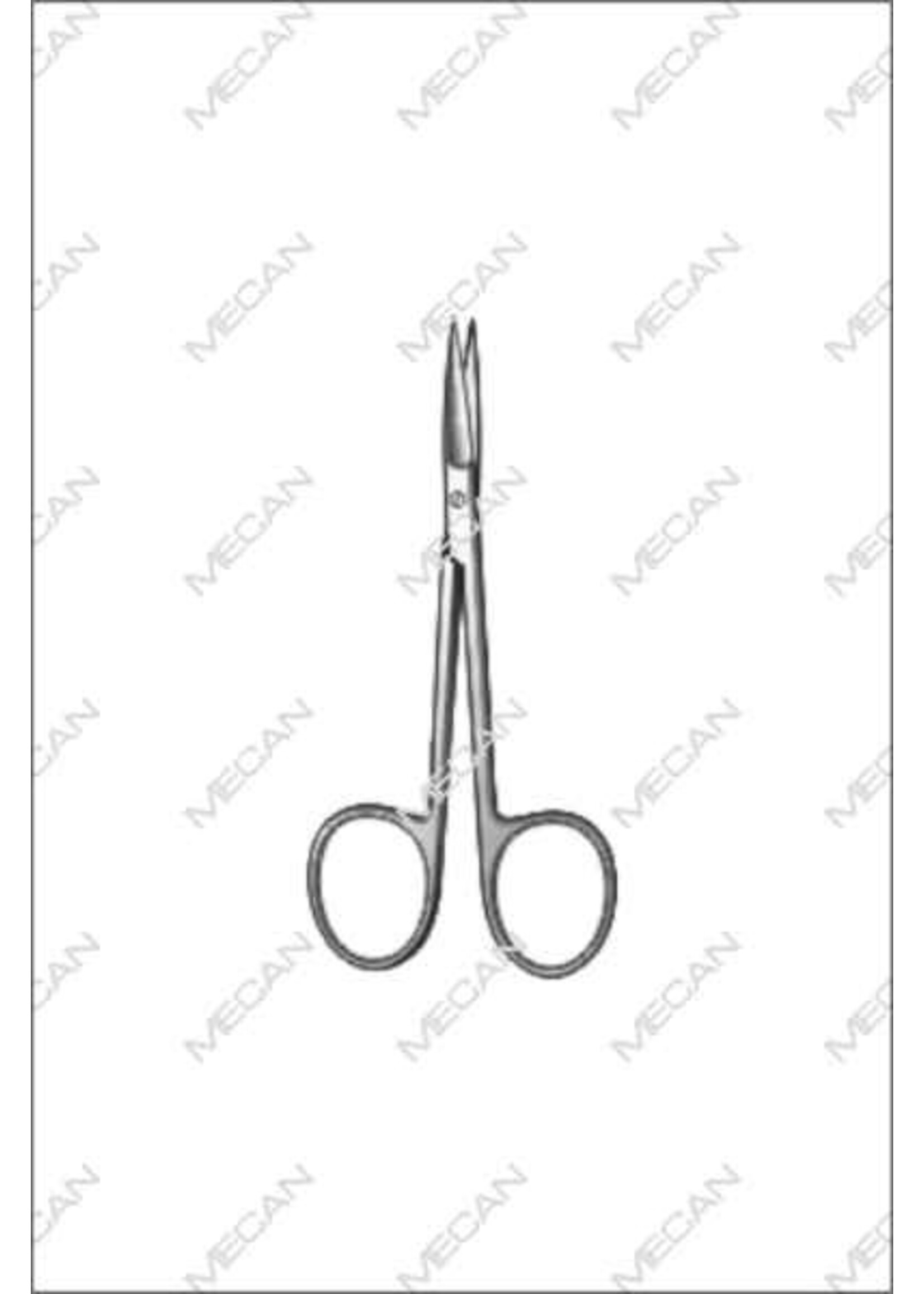 Mecan Iris Schaar Fino 90mm gebogen fino