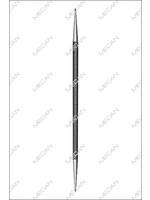 Mecan Traanbuis Dilator Castroviejo 140mm dubbelzijdig