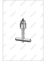 Mecan Handboor T-model6.35mm met Jacobsklauw