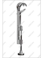 Mecan Gerster - Lowmann 220mm Botklem, 1 x 2 getand