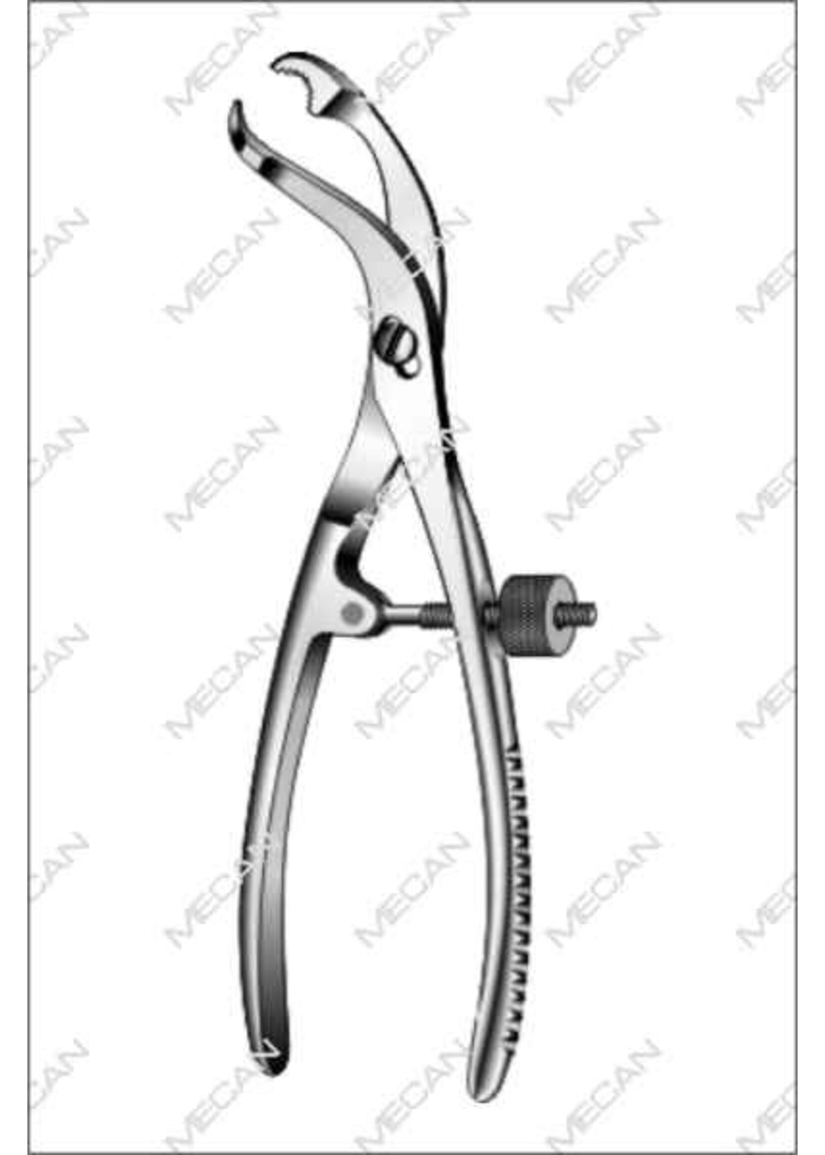 Mecan Botvattang, Zelfcenterend 240mm