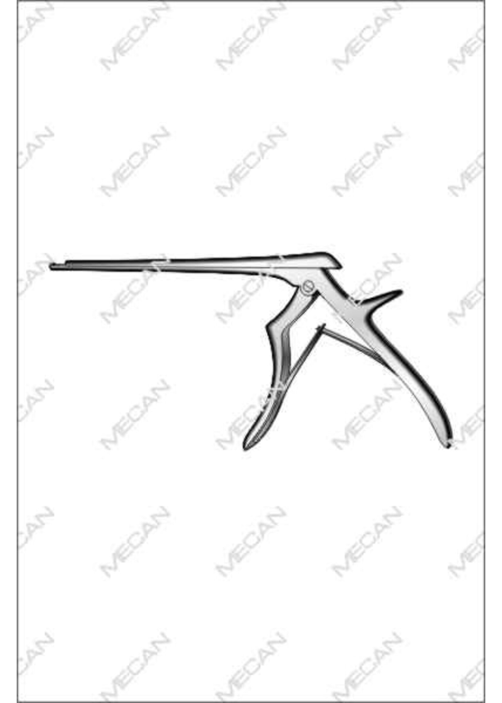 Mecan Laminectomietang Ferris-Smith-Kerrison 3mm, 180mm Voorwaards- snijdend , Shaft