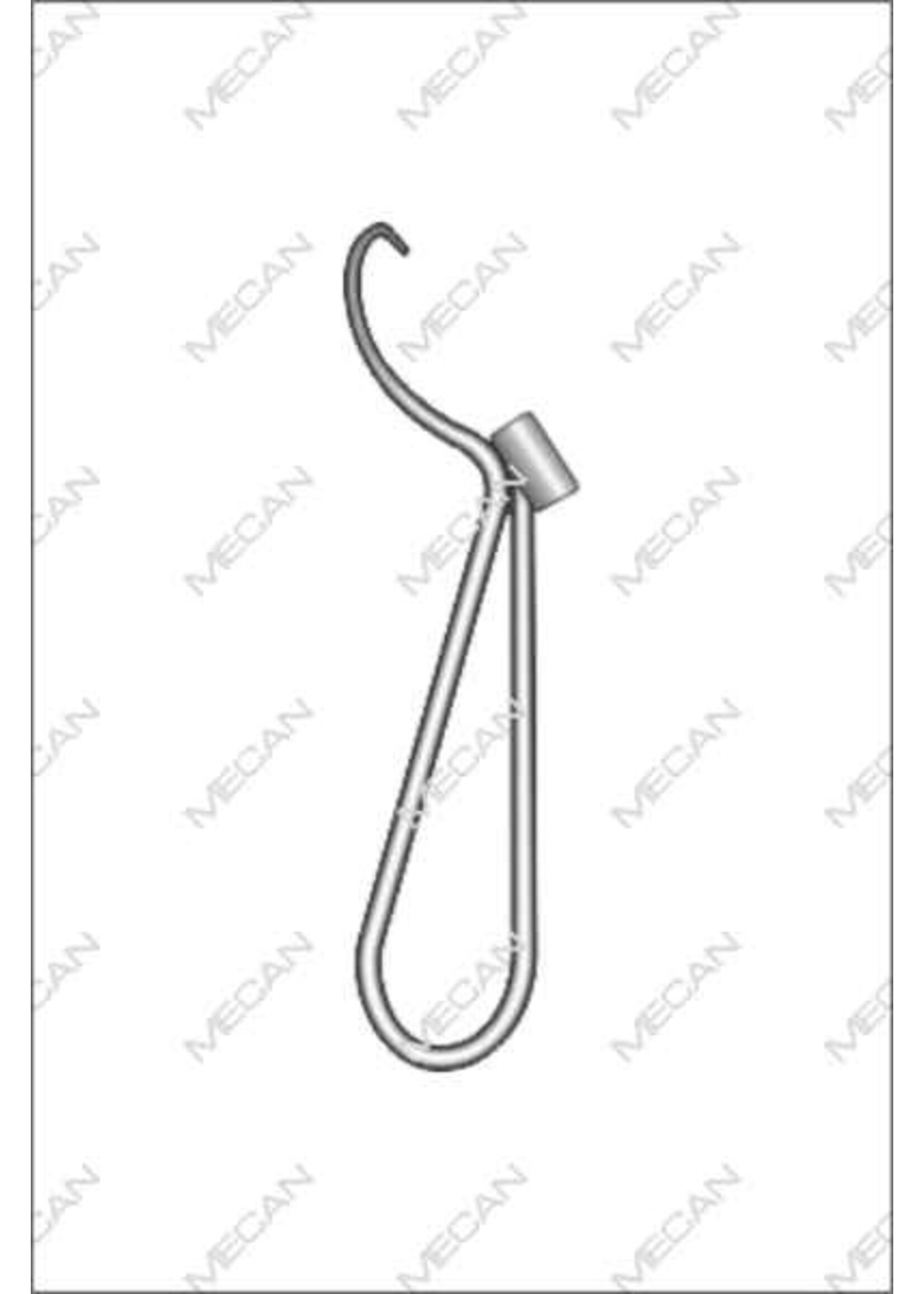 Mecan Boorgeleider "C" geleider 3.5mm, 135mm