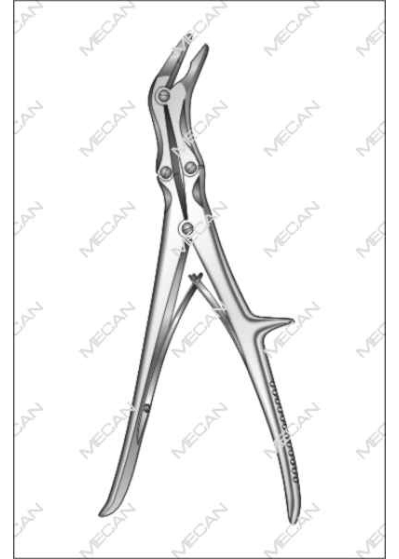 Mecan Knabbeltang Echlin 4mm, 230mm