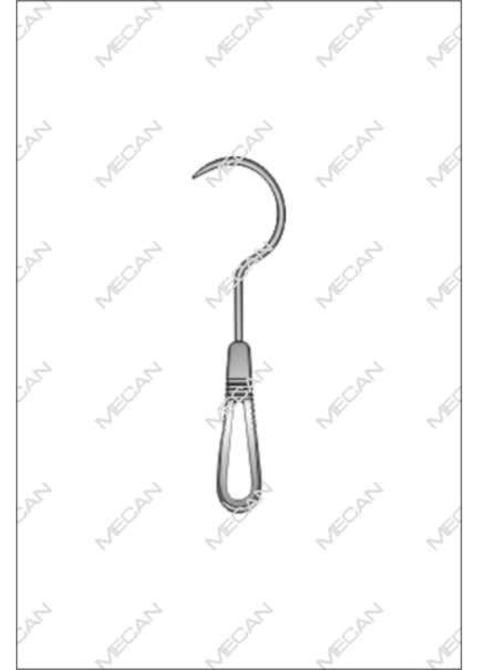Mecan Ligament geleider 205mm , 60mm Zeer grote gebogen ligament geleider