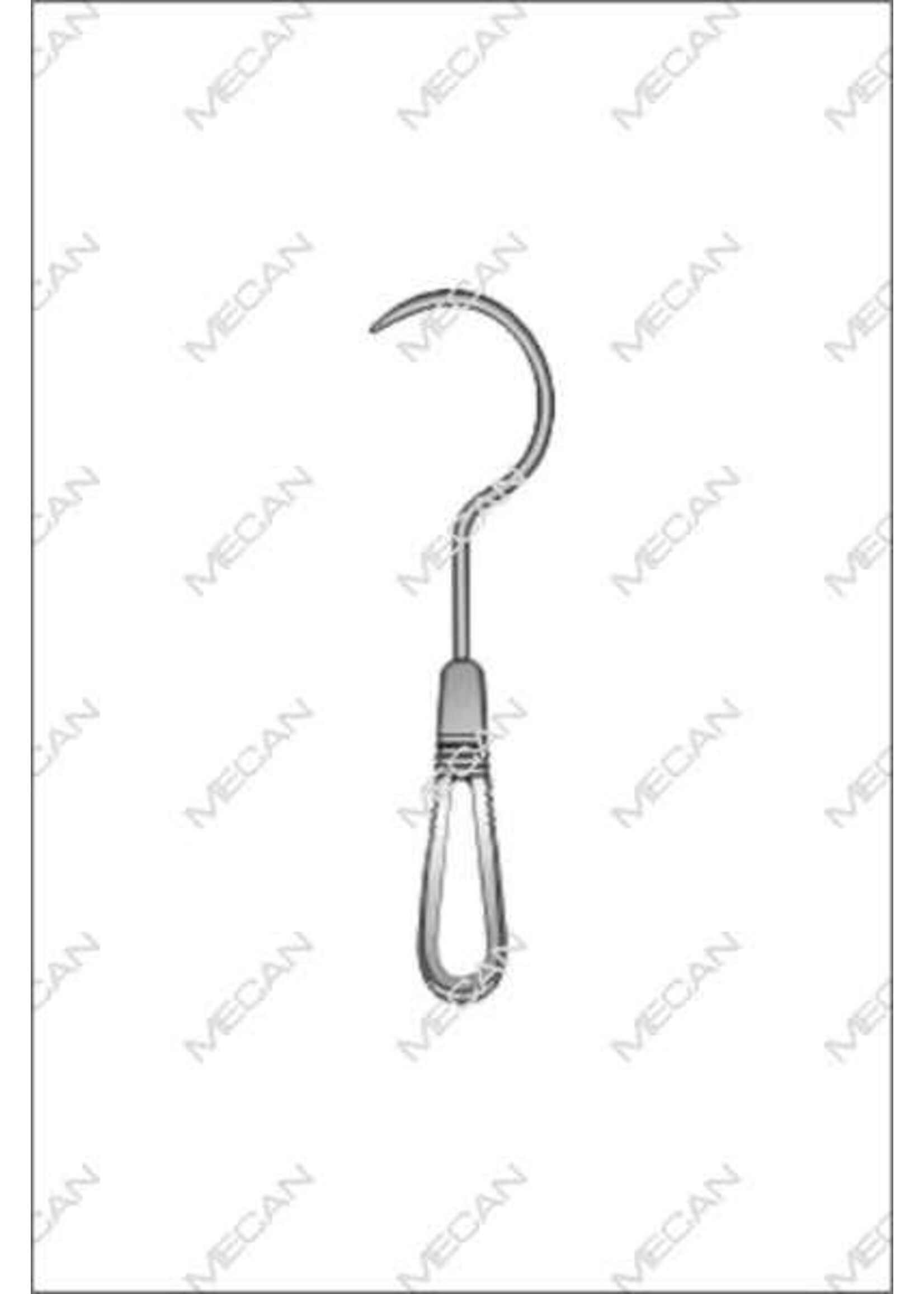 Mecan Ligament geleider 220mm , 80mm Extra grote gebogen ligament geleider