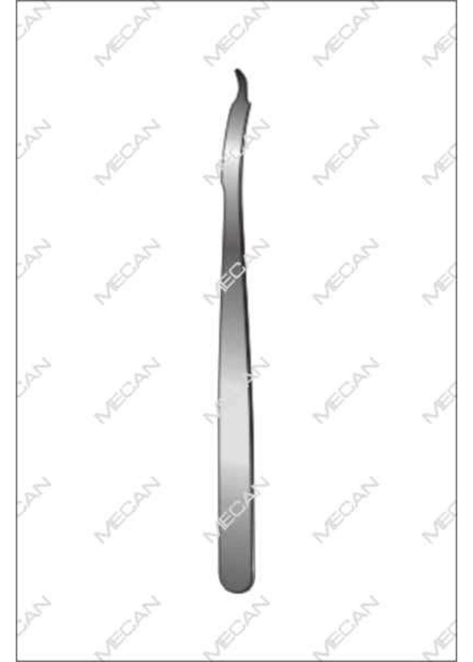 Mecan Bothevel Freer 4mm, 185mm Scherp / Stomp