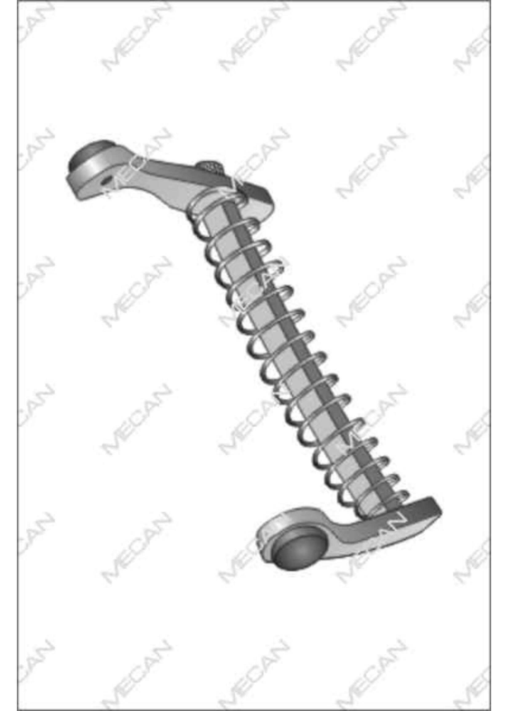 Mecan Beksperder hond 140mm