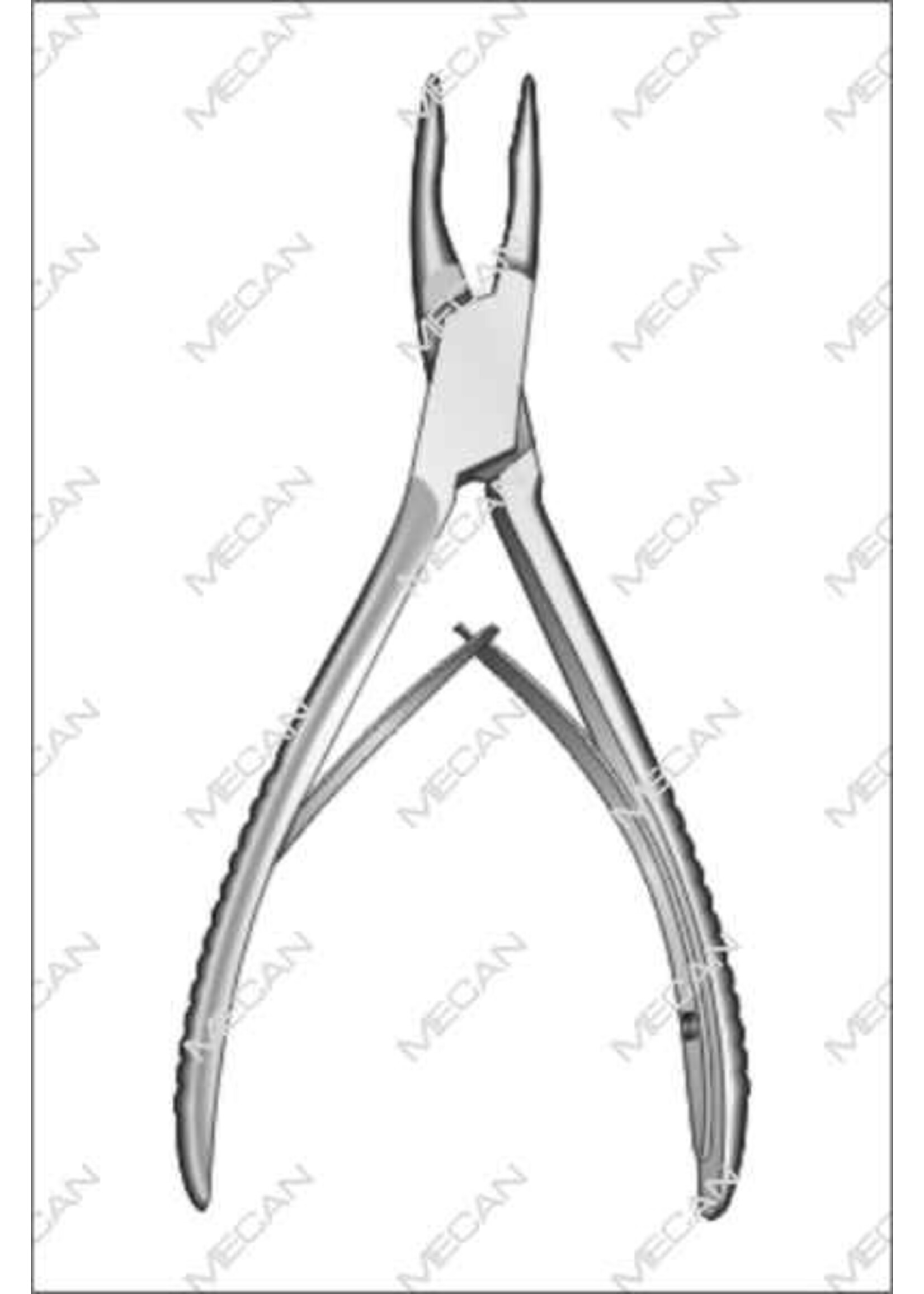 Mecan Knabbeltang universeel  165mm breed