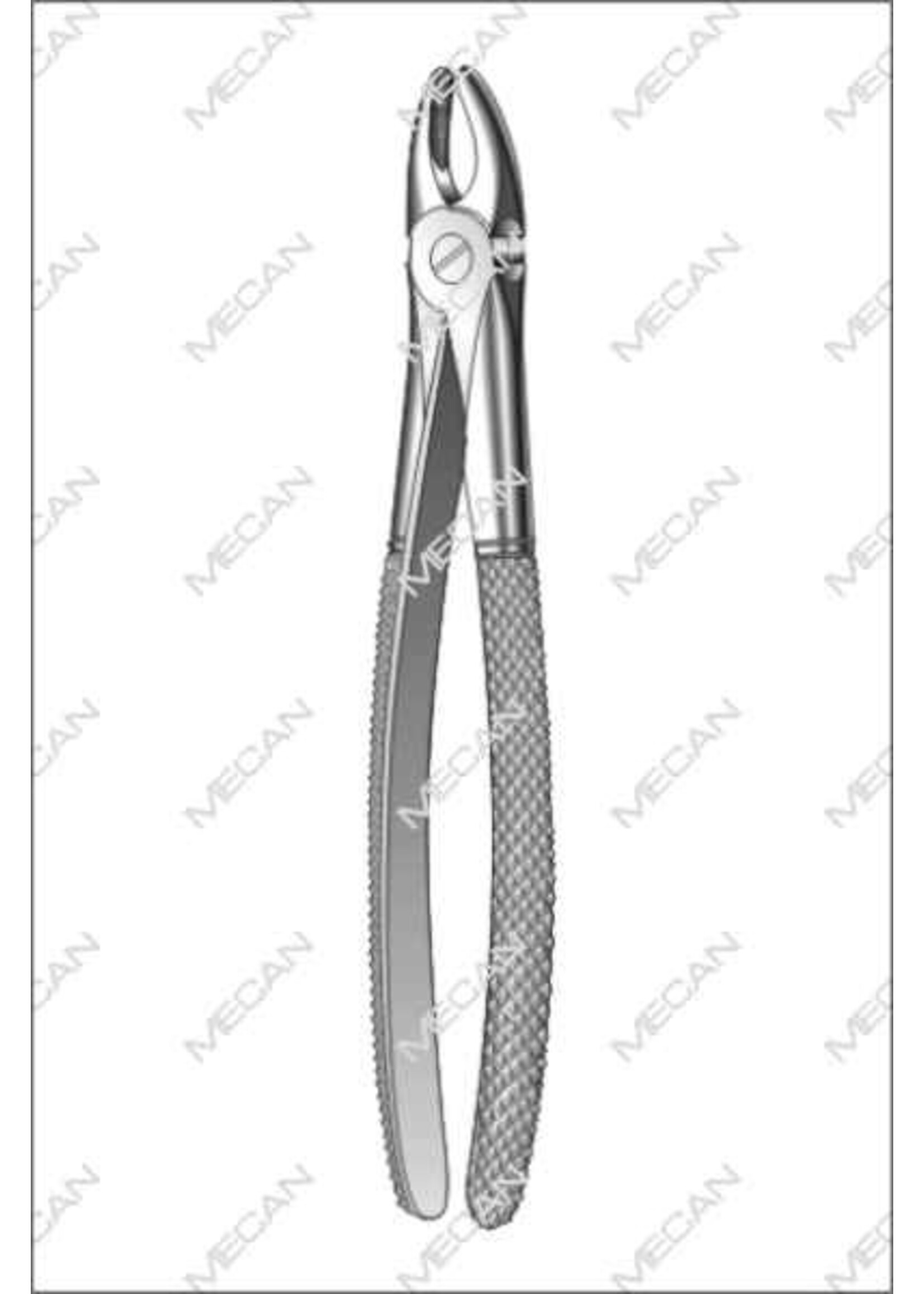 Mecan Tandtang 150mm recht open