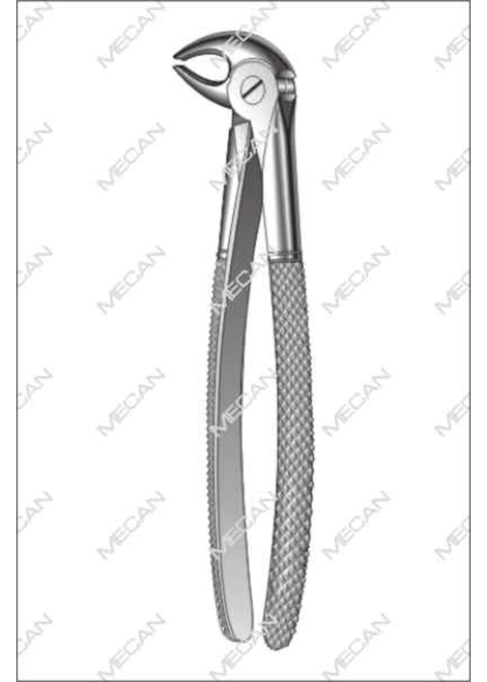 Mecan Tandtang 155mm gehoekt open