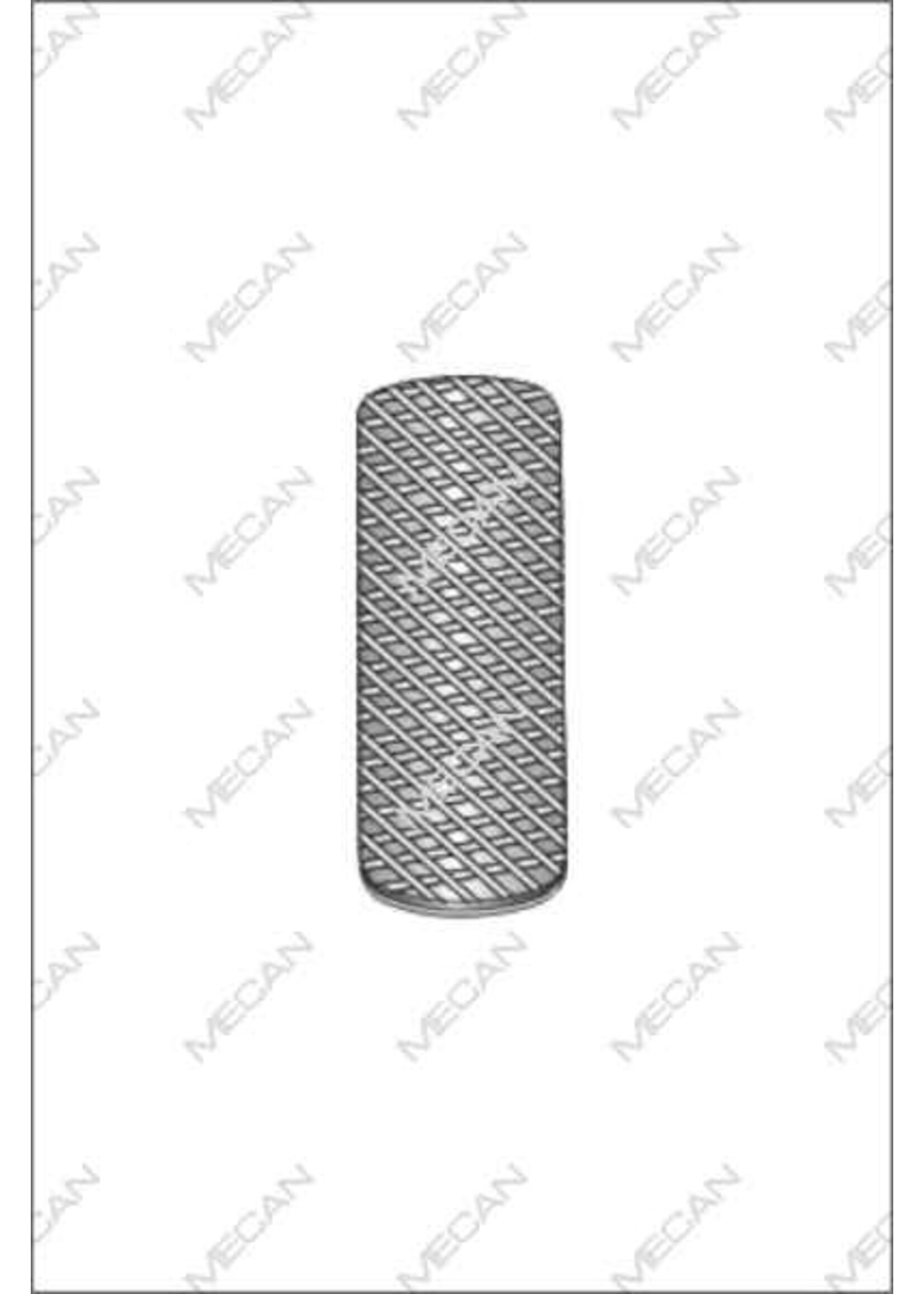 Mecan Inzet rasp 19 x 55mm   medium voor tandenrasp nr. 1-6
