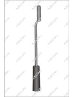 Mecan Tandenrasp magnetisch zonder inzet  360mm nr.3 recht