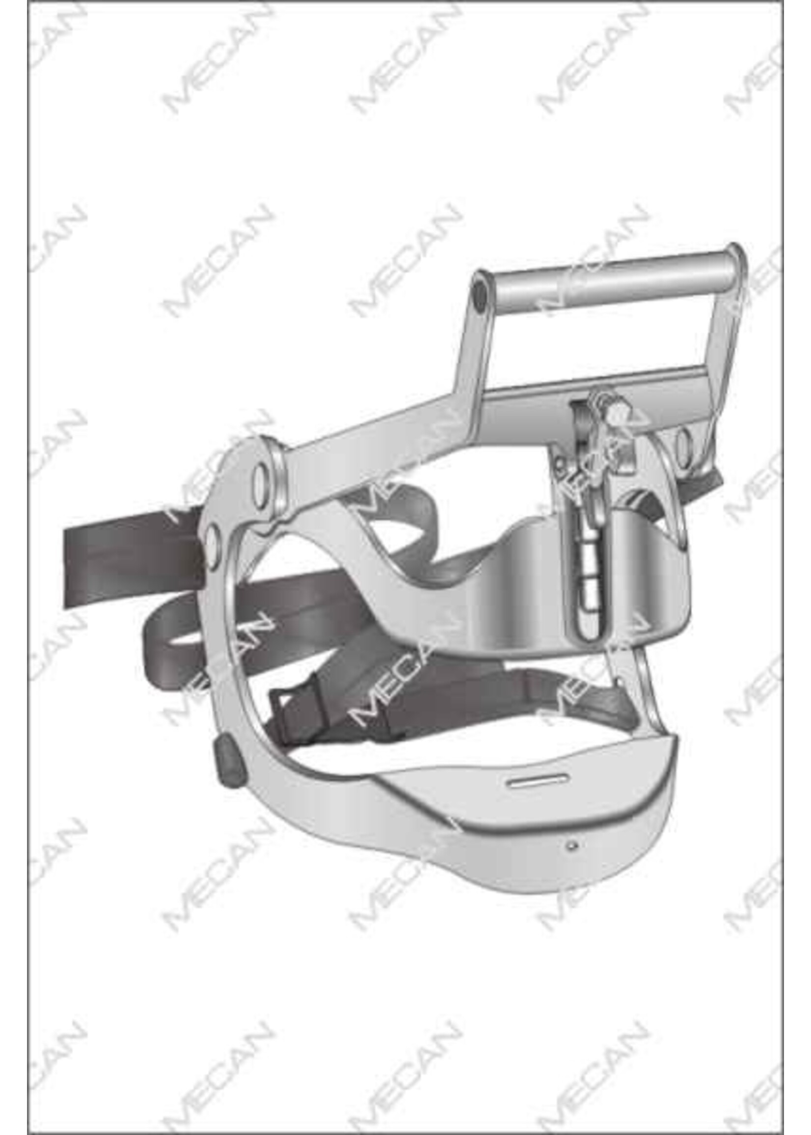 Mecan Mondsperder paard RVS DeLuxe