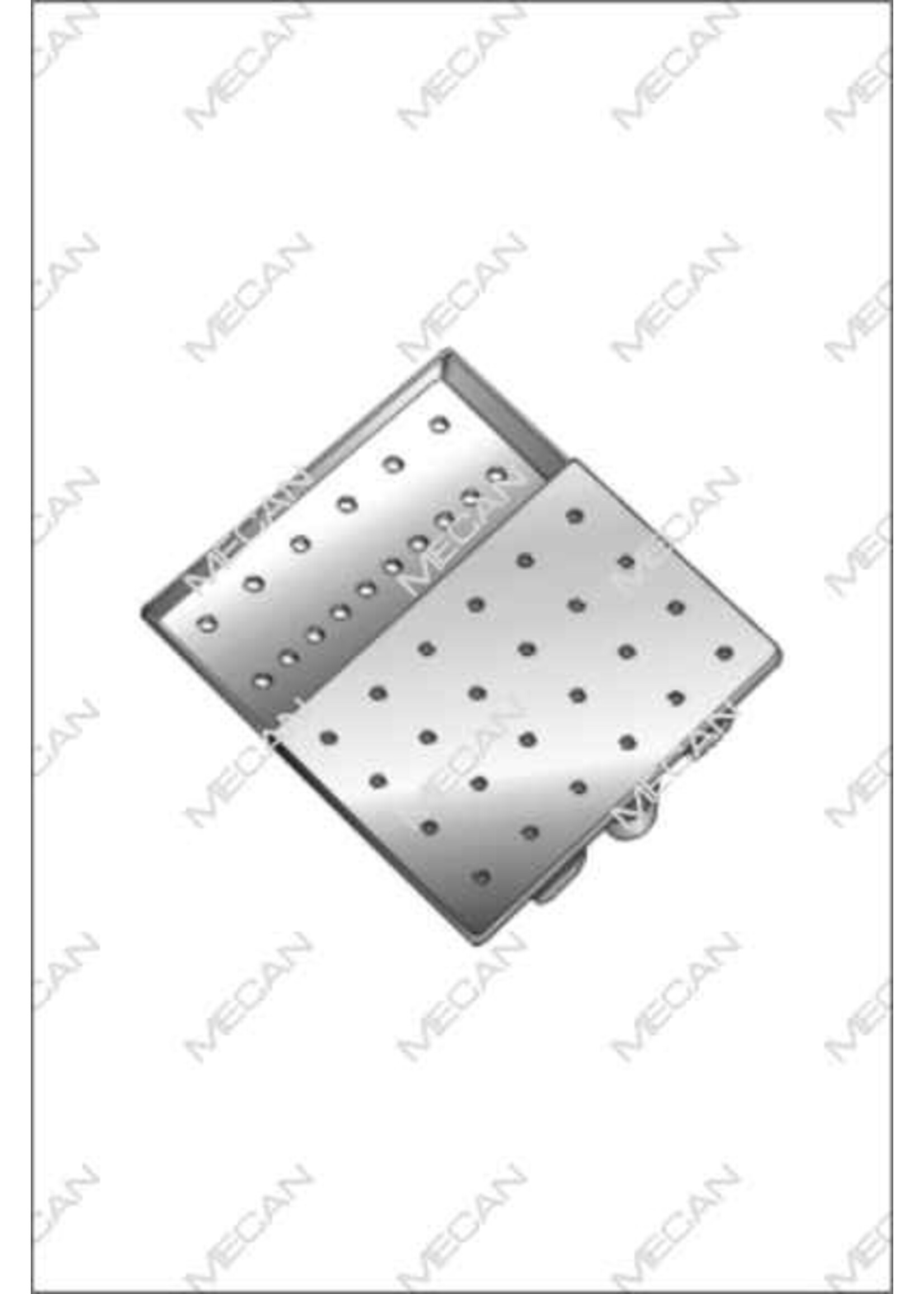 Mecan Naalddoosje, sizes inmm , Ixbxh 65 x 42 x 8mm