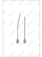 Mecan Kropnaald 16G 1.6mm x 75mm  gebogen