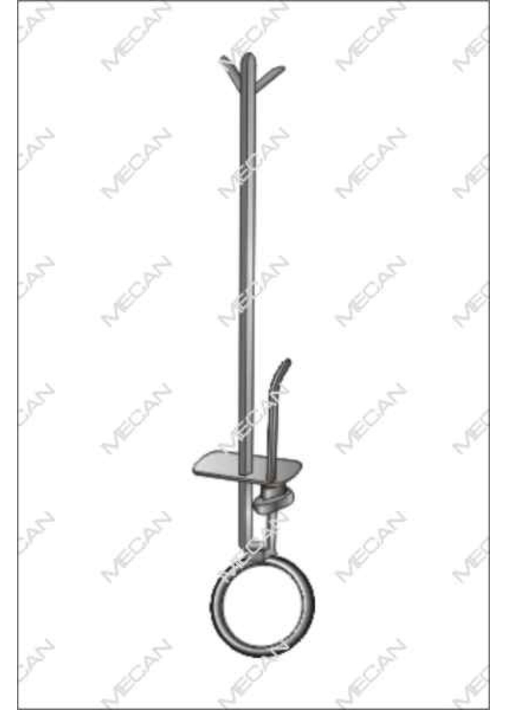Mecan Tepelruimer Deens model 180mm