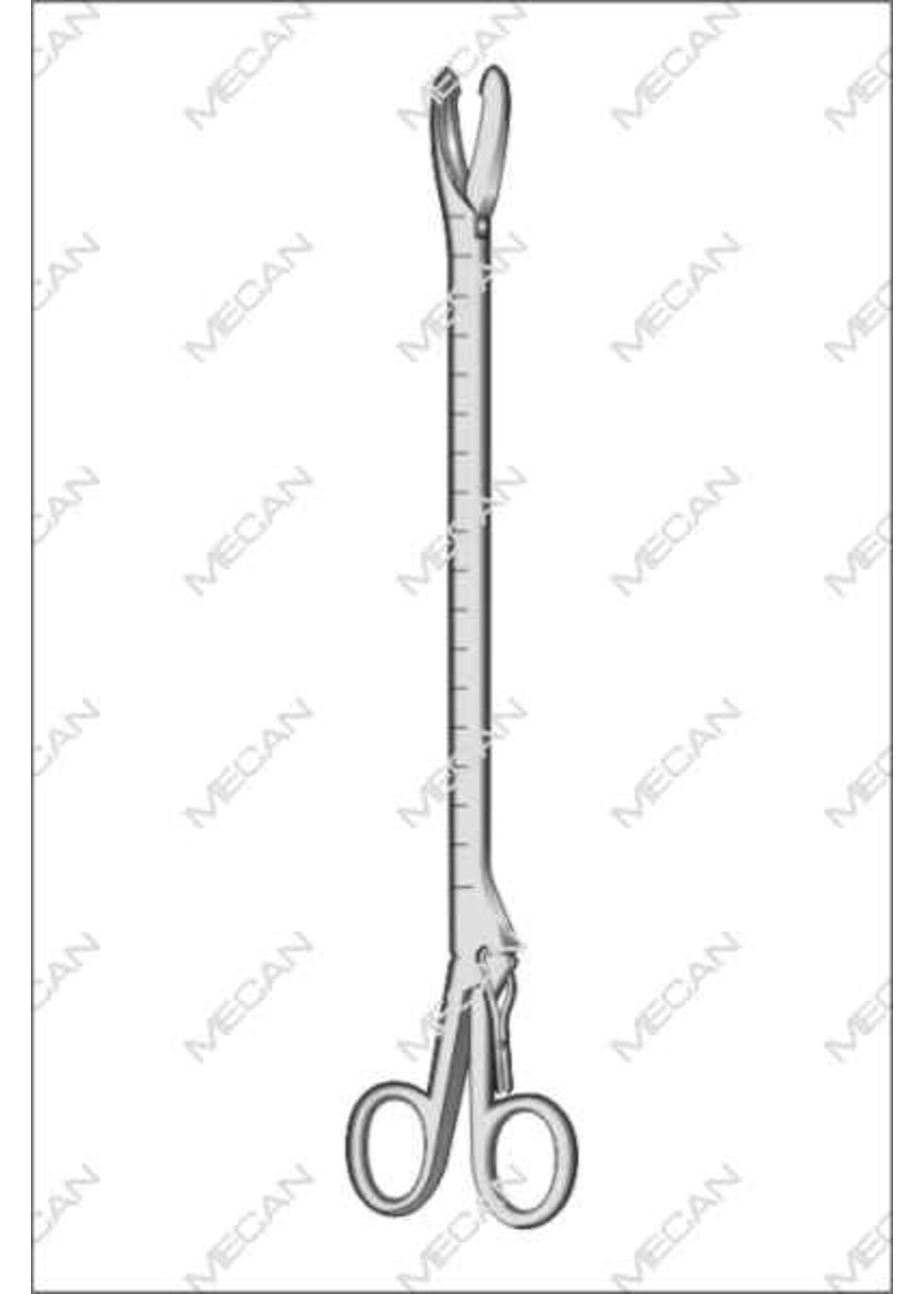 Mecan Foreign body forceps 30 cm voor geboortekanaal