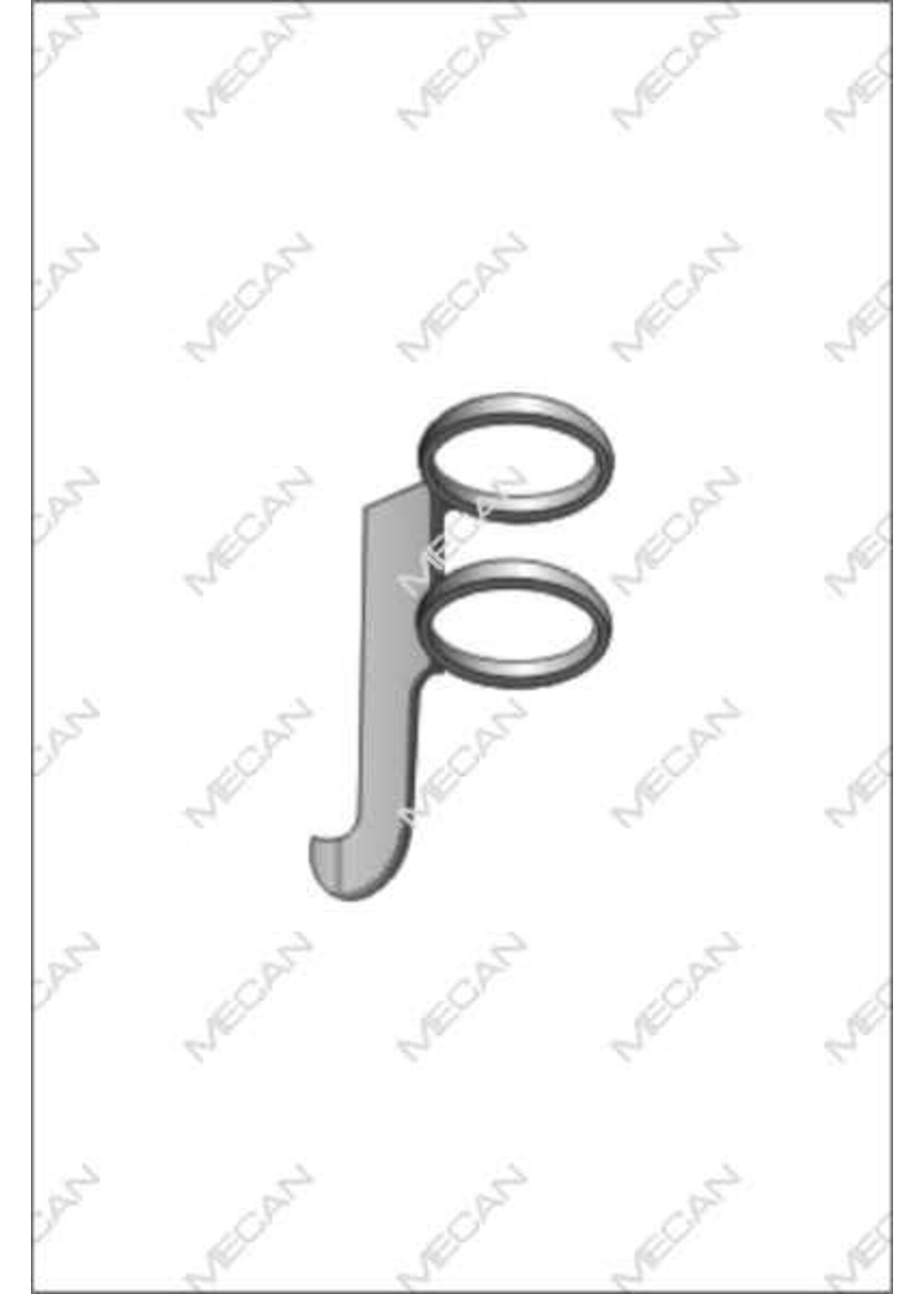Mecan Vingermes Gunther 65mm