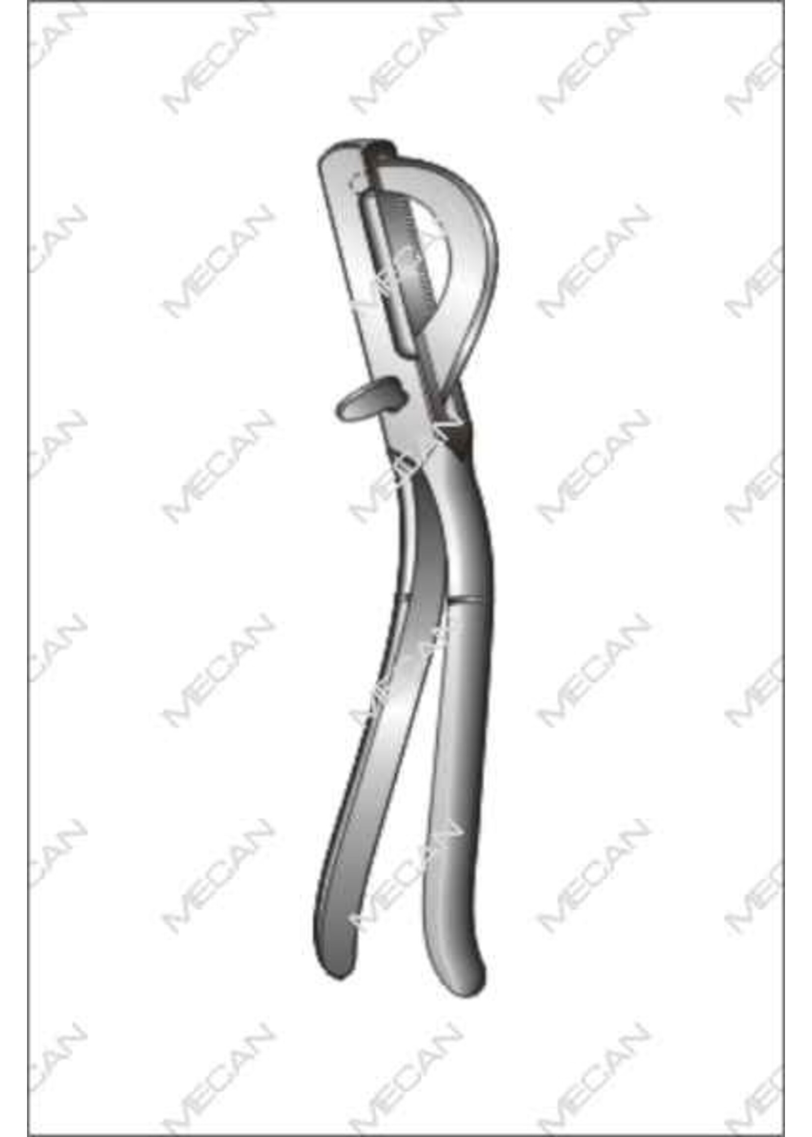 Mecan Castreertang Haussmann  360mm gebogen