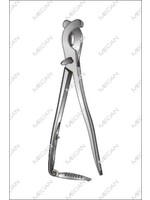 Mecan Castreertang Sand  310mm gebogen