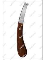 Mecan Hoefmes dubbelzijdig rechts 210mm
