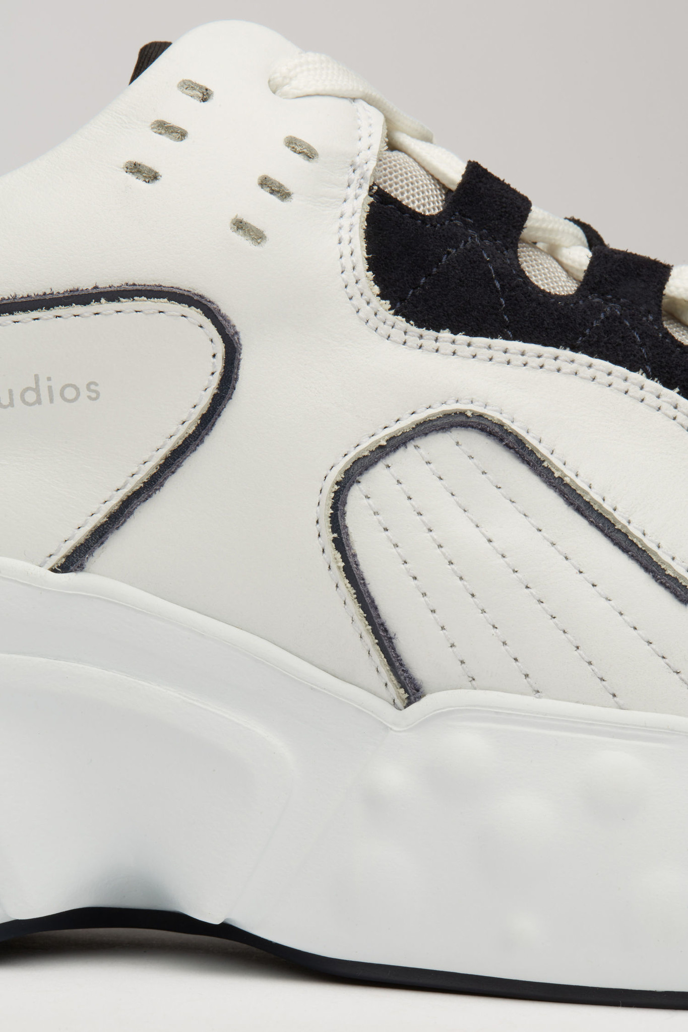 acne studios manhattan multi white