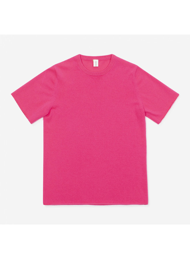 EXTREME CASHMERE N° 64 T-SHIRT FLUO PINK
