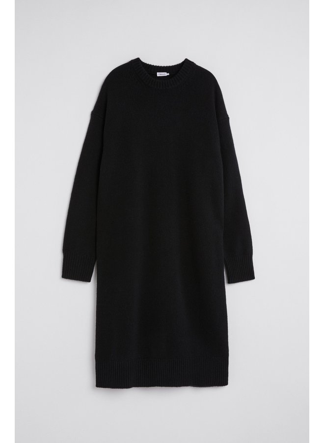 FILIPPA K ADDISON KNITTED DRESS BLACK 
