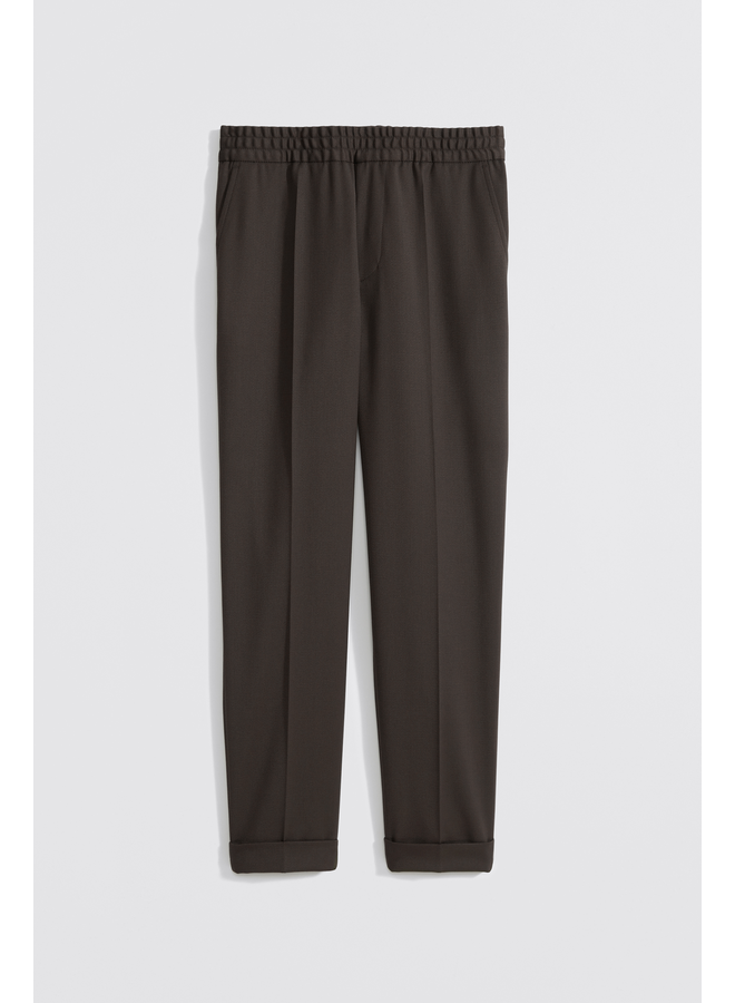 FILIPPA K  M. TERRY CROPPED TROUSER DARK FORES