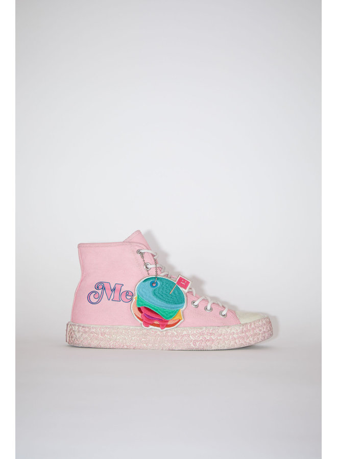 ACNE STUDIOS HIGH BURGER TUMBLED W PINK/OFF WHITE