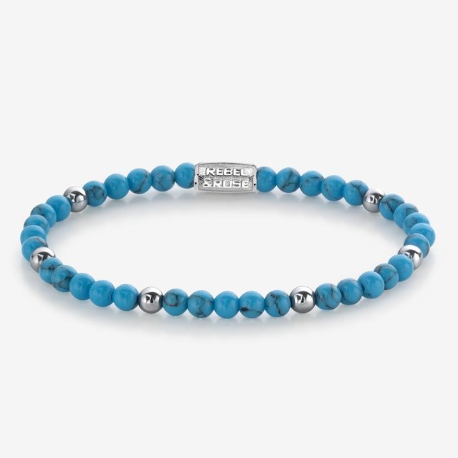 Rebel&Rose armband More Balls Than Most - Turquoise Delight II 40058-G