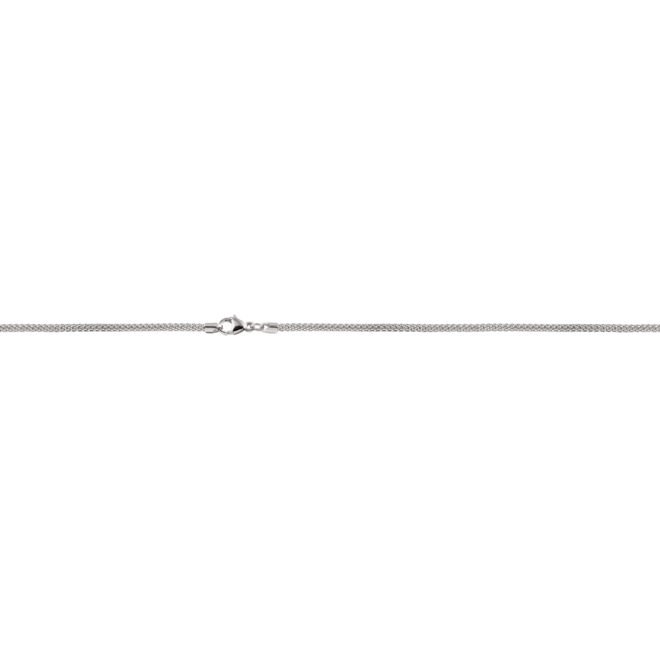 Al Coro collier witgoud K01W43