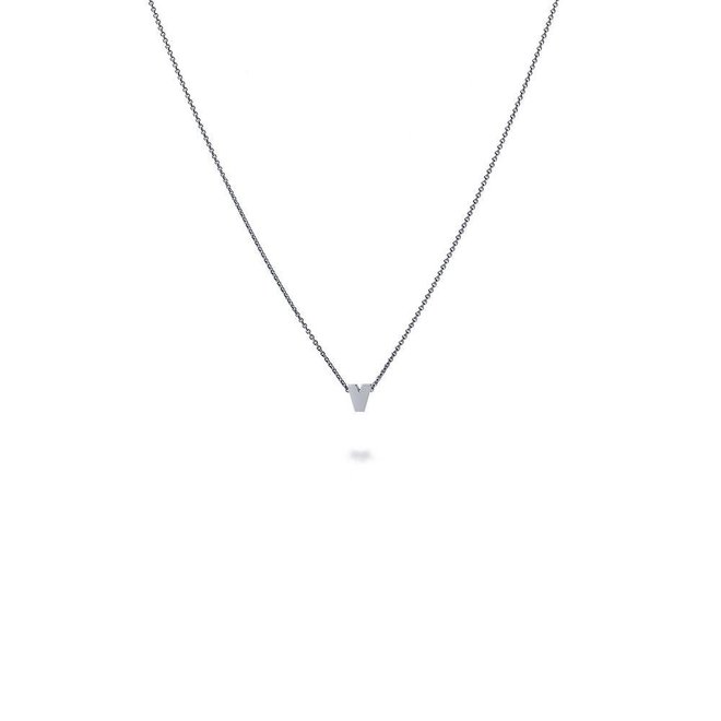 Miss Spring collier C'EST MOI LETTER S MSC500WG-S