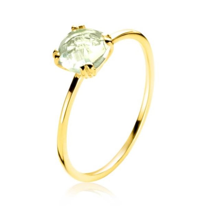 Zinzi GOLD ring Amethist ZGR376