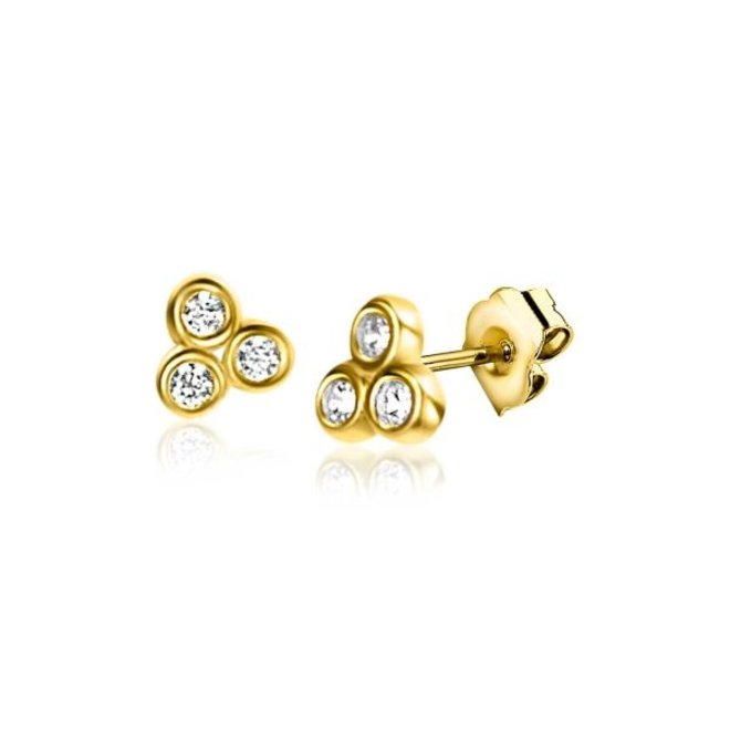 Zinzi GOLD oorknoppen ZGO399