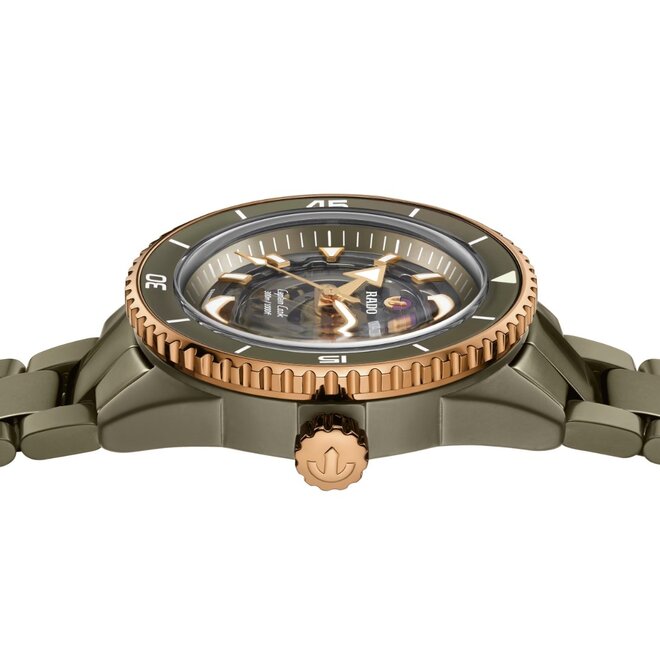 Rado Captain Cook High-Tech Ceramic Skeleton R32150162
