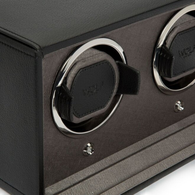 WOLF 1834 Cub Double Watch Winder With Cover 461203