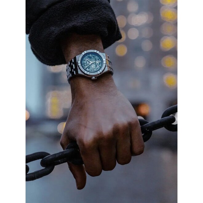 Maurice Lacroix Aikon Automatic Skeleton  AI6007-SS002-030-1