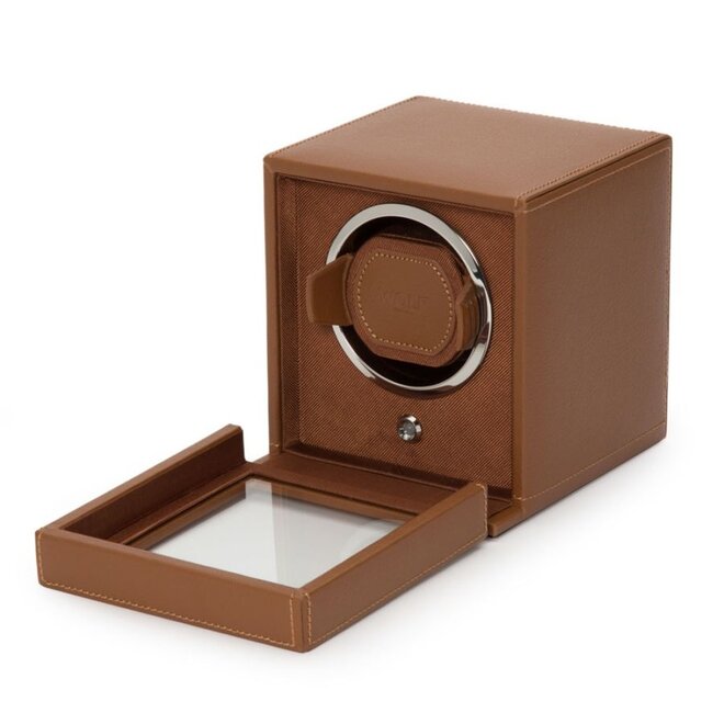 WOLF 1834 Cub Single Watch Winder With Cover 461127