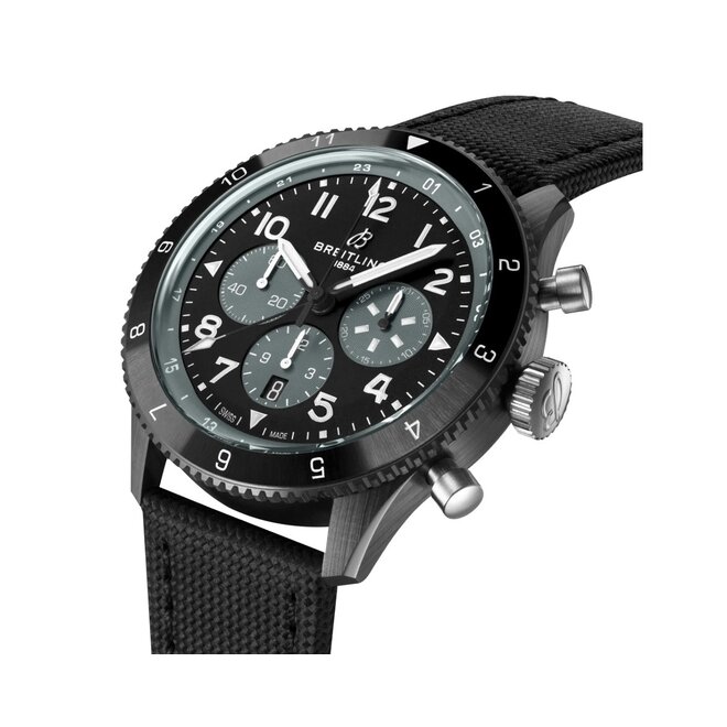 Breitling Super Avi B04 Chronograph GMT 46 Mosquito Night Fighter SB04451A1B1X1