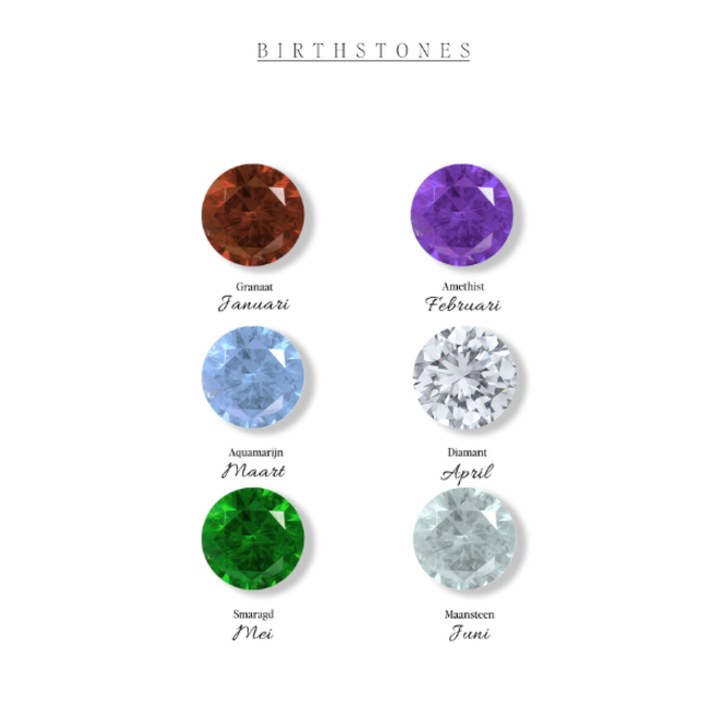 Miss Spring Ring Button Diamond April MSR024DIGG