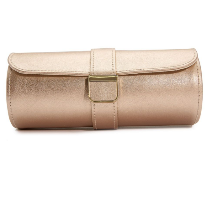 WOLF 1834 Palermo Double Watch Roll with Jewellery Pouch 213916