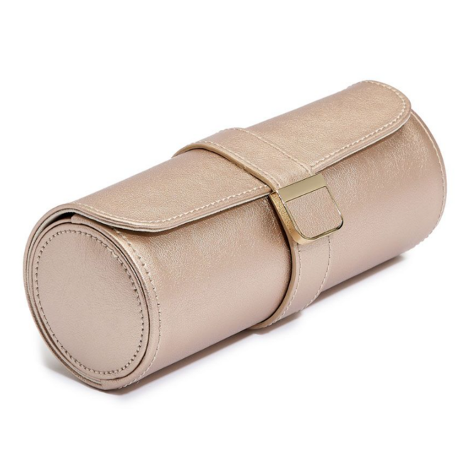 WOLF 1834 Palermo Double Watch Roll with Jewellery Pouch 213916