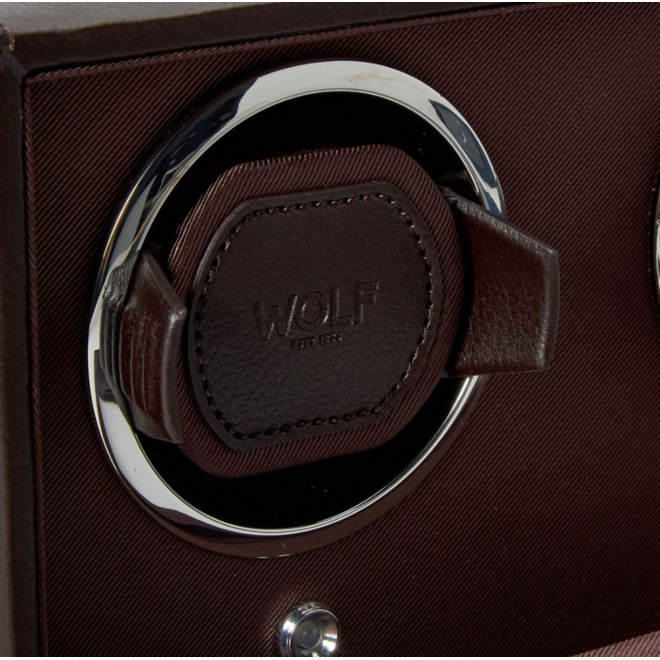 WOLF 1834 Cub Double Watch Winder With Cover 461206