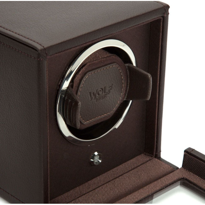 WOLF 1834 Cub Single Watch Winder With Cover 461106