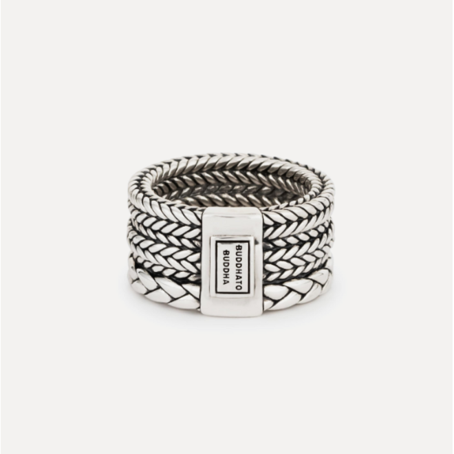 Buddha to Buddha Ring Triple Mini 615 19