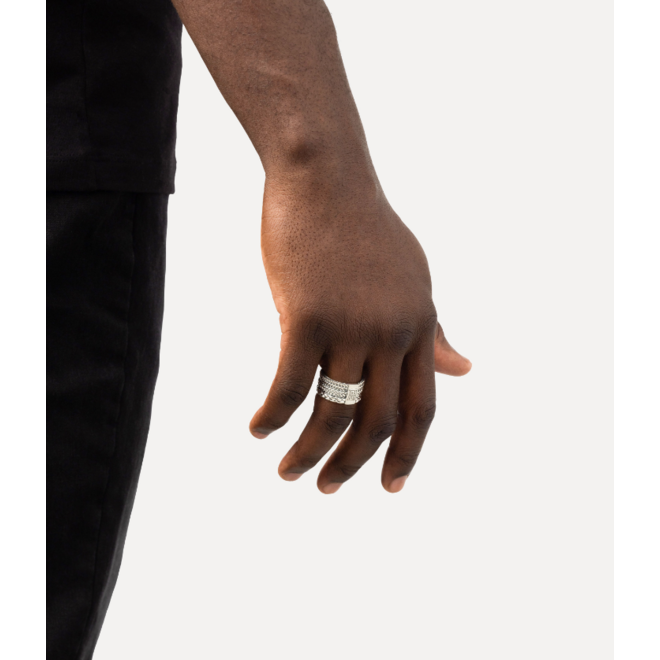 Buddha to Buddha Ring Triple Mini 615 19