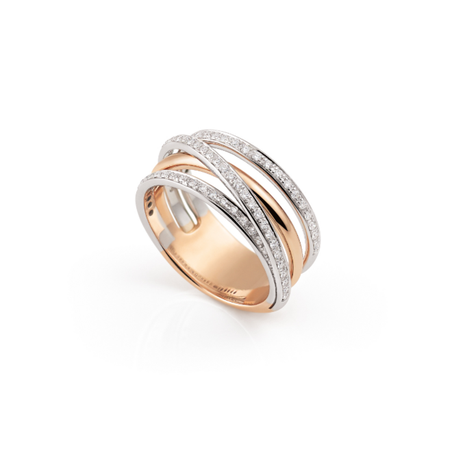 Al Coro Serenata ring bicolor R7653WR