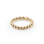 Al Coro ring stretch geelgoud NRF438G
